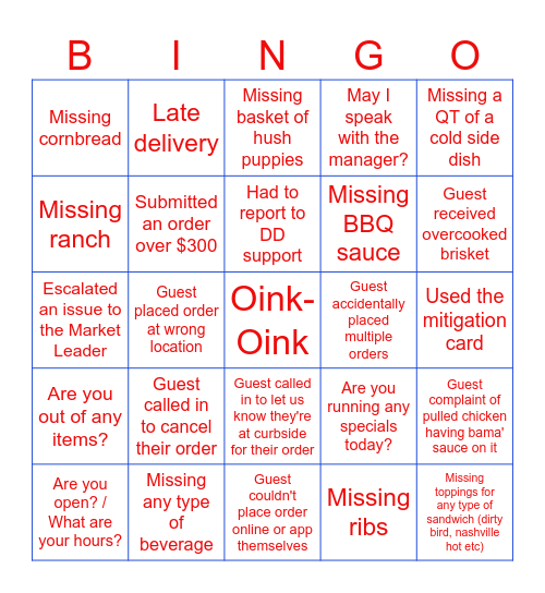 Happy Memorial Day! Bingo Card