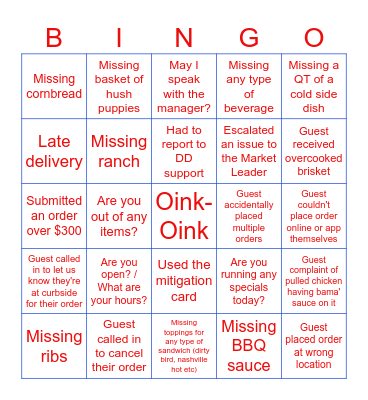 Happy Memorial Day! Bingo Card