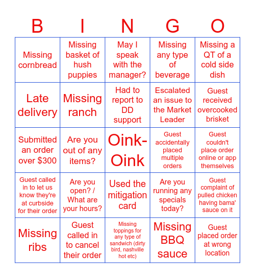 Happy Memorial Day! Bingo Card