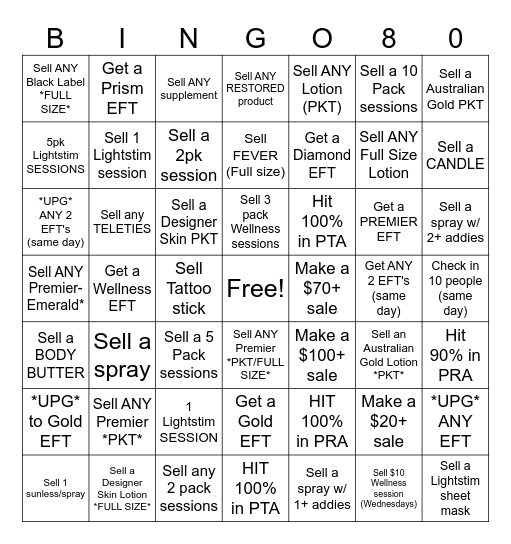 ☀️🌴👙  JUNE BINGO 👙🌴☀️ Bingo Card