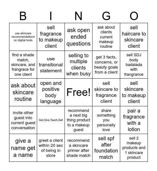 Multiworld selling Bingo Card