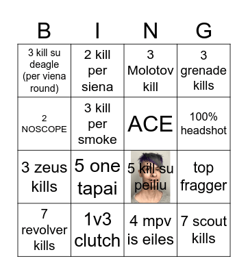 CS BINGO Card