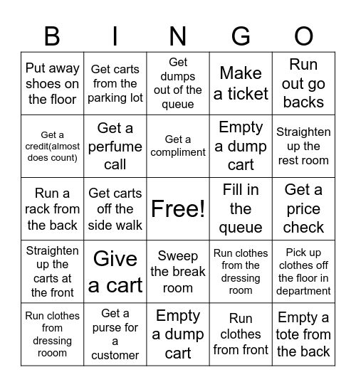 243 Bingo Card