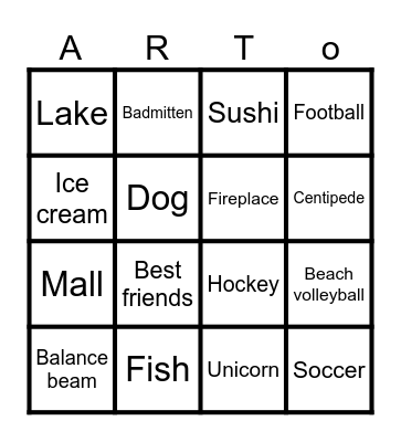LINDSTROM SPRING 2025 Bingo Card