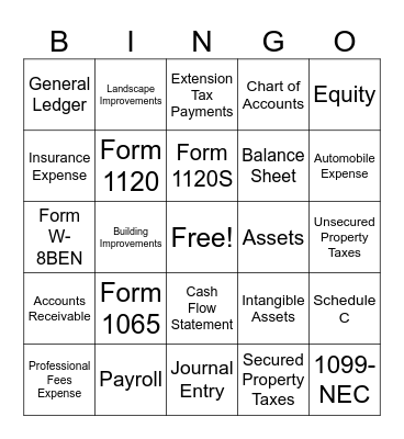 Gather & Grow Bingo Card
