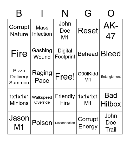 HOW WILL DUSTRUSTGIAN2012ALT DIE FIRST Bingo Card
