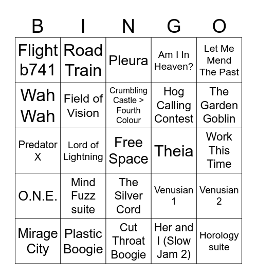 barcelona n2 Bingo Card