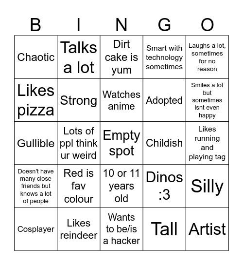 C00lkidd Bingo Card