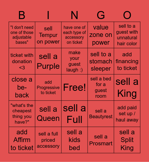 Memorial Day Bingo! Bingo Card