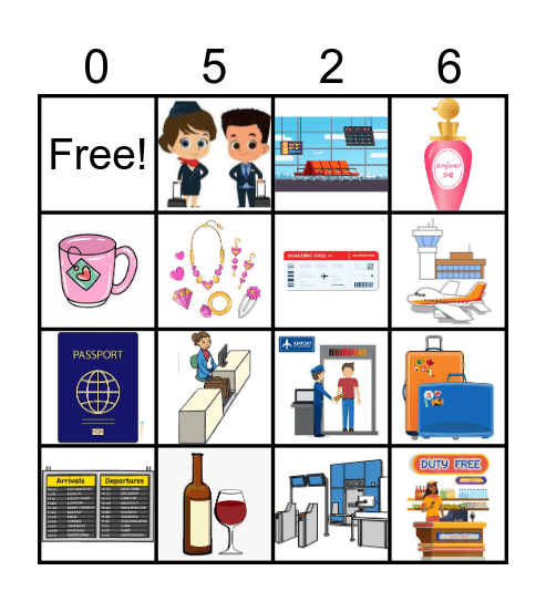 Travel to Singapore Bingo Card