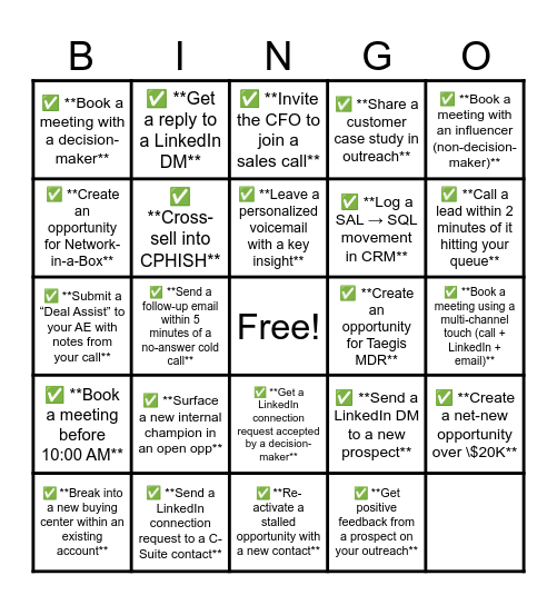 SDR Manila Bingo Card