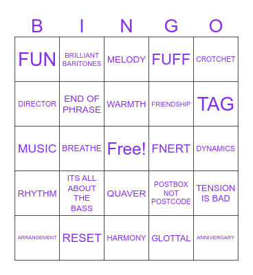 Silver Lining 25 Bingo Card