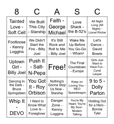 Birthday Bingo! Bingo Card