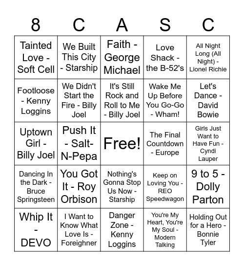 Birthday Bingo! Bingo Card