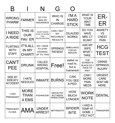 SUMMER BINGO Card