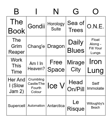 barcelona n3 Bingo Card