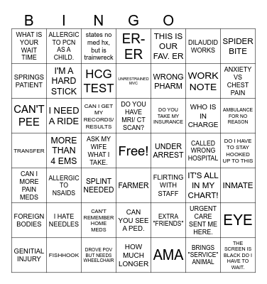 SUMMER BINGO Card