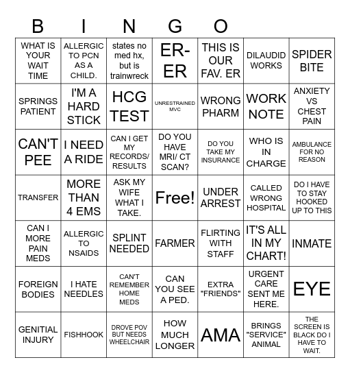 SUMMER BINGO Card