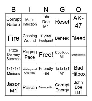 HOW WILL DUSTRUSTGIAN2012ALT DIE FIRST Bingo Card
