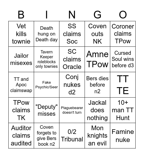 BTOS2 Bingo Card