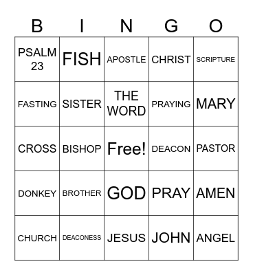 MEMORIAL DAY Bingo Card