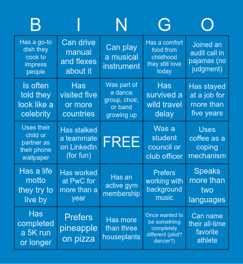 B-B-Bingo Card