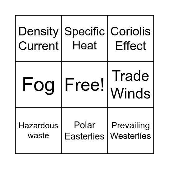 6Adv EOT3 Bingo Card