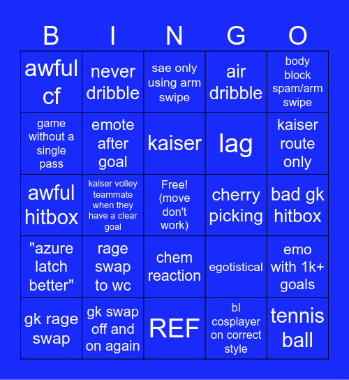 poolock rival Bingo Card