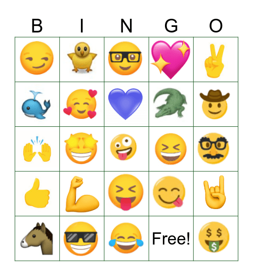 SQ and Advanced Team Friday Fun! Bingo Card