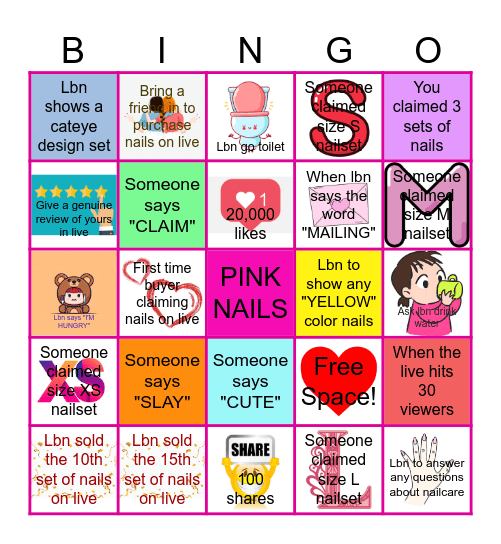 Bingo R Us Bingo Card