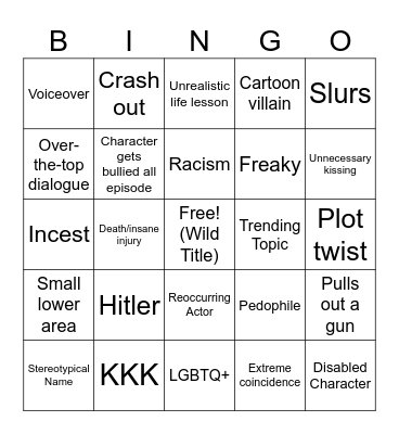 Tomorrow's Teachings Bingo Card