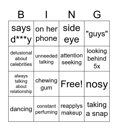cool2 Bingo Card
