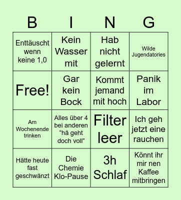Fenja Bingo Card