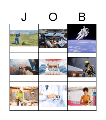 Jobs! Bingo Card