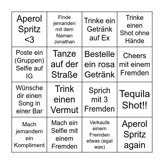 Stephis Polterbingo :) Bingo Card