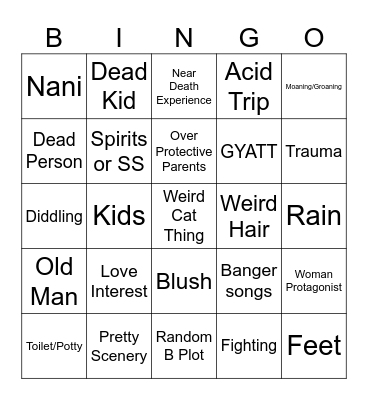 Totero Cool QWERTY Bingo Card