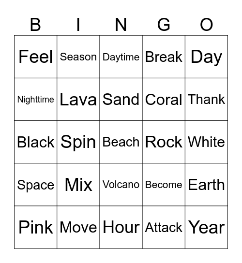 80 review Bingo Card
