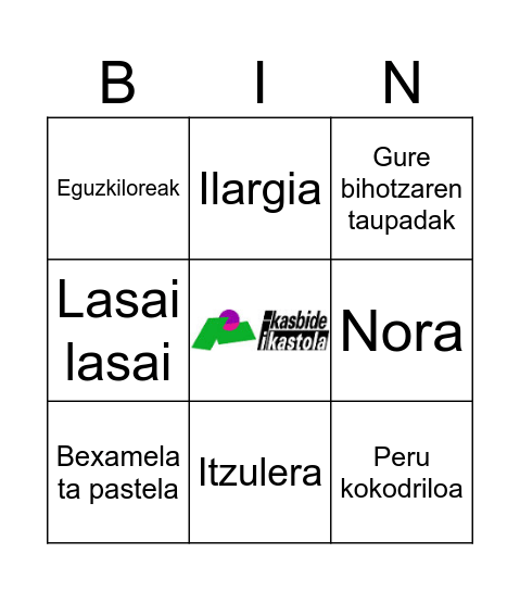 BIN Bingo Card