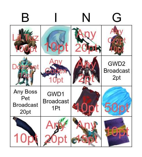 June 2025 Bingo Card