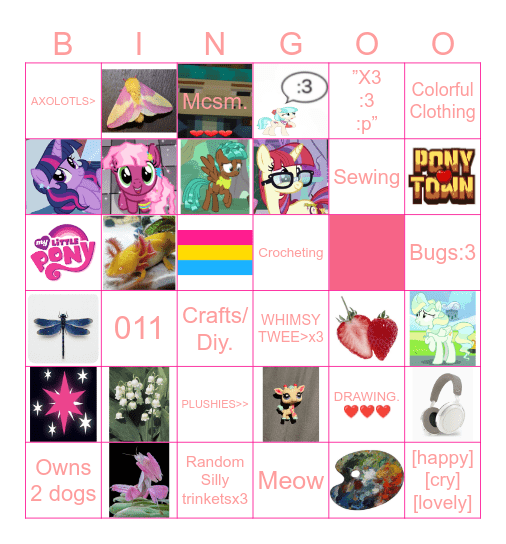 catsiftheywereblue Bingo Card