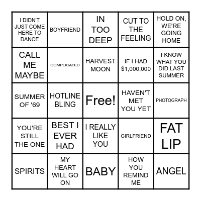 CANADA, EH? Bingo Card