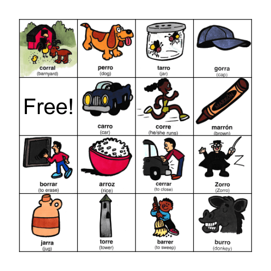 Medial rr Bingo Card