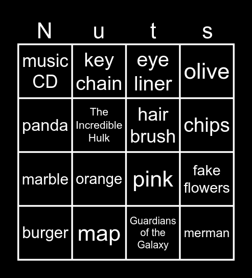 Infinite Bingo Card