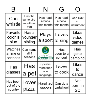 Icebreaker Bingo: Find Someone Who Bingo Card