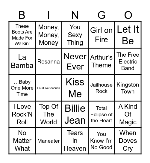 🐌 Lynbingo 12 🐌 Bingo Card