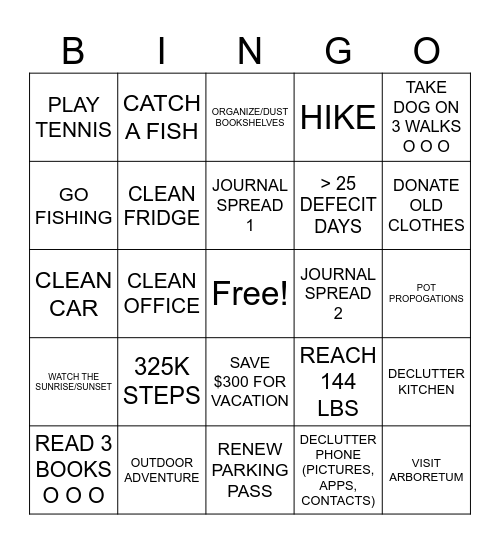 JUNE 2025 Bingo Card