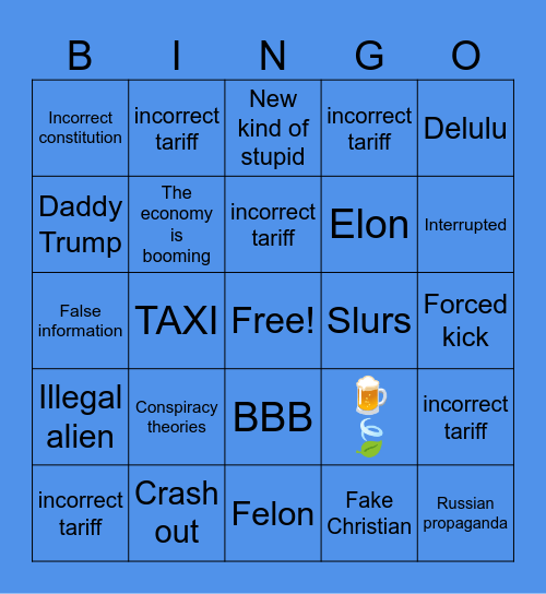 💰💰Bingo Card