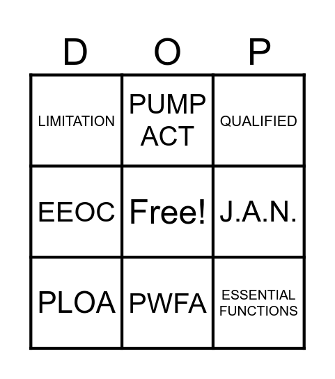 HR Compass: Journey to Compliance Bingo Card