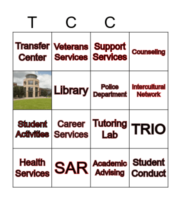 Resource Bingo Card