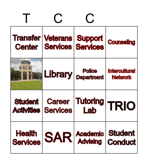 Resource Bingo Card